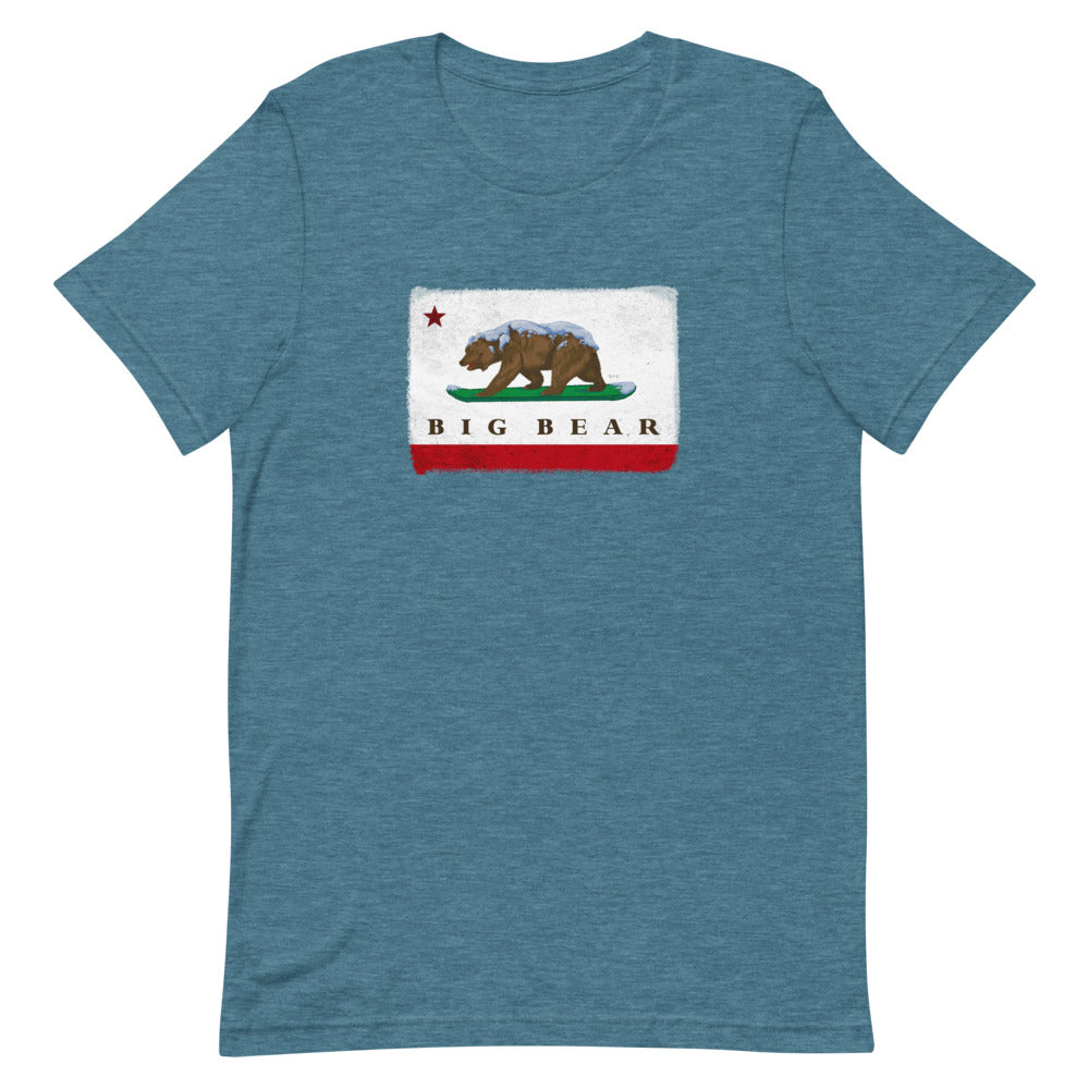 Big Bear CA flag T-Shirt - Sno Cal