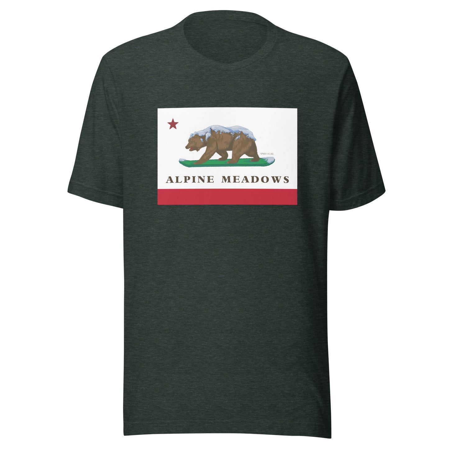 Forest Green Alpine Meadows Shirt 