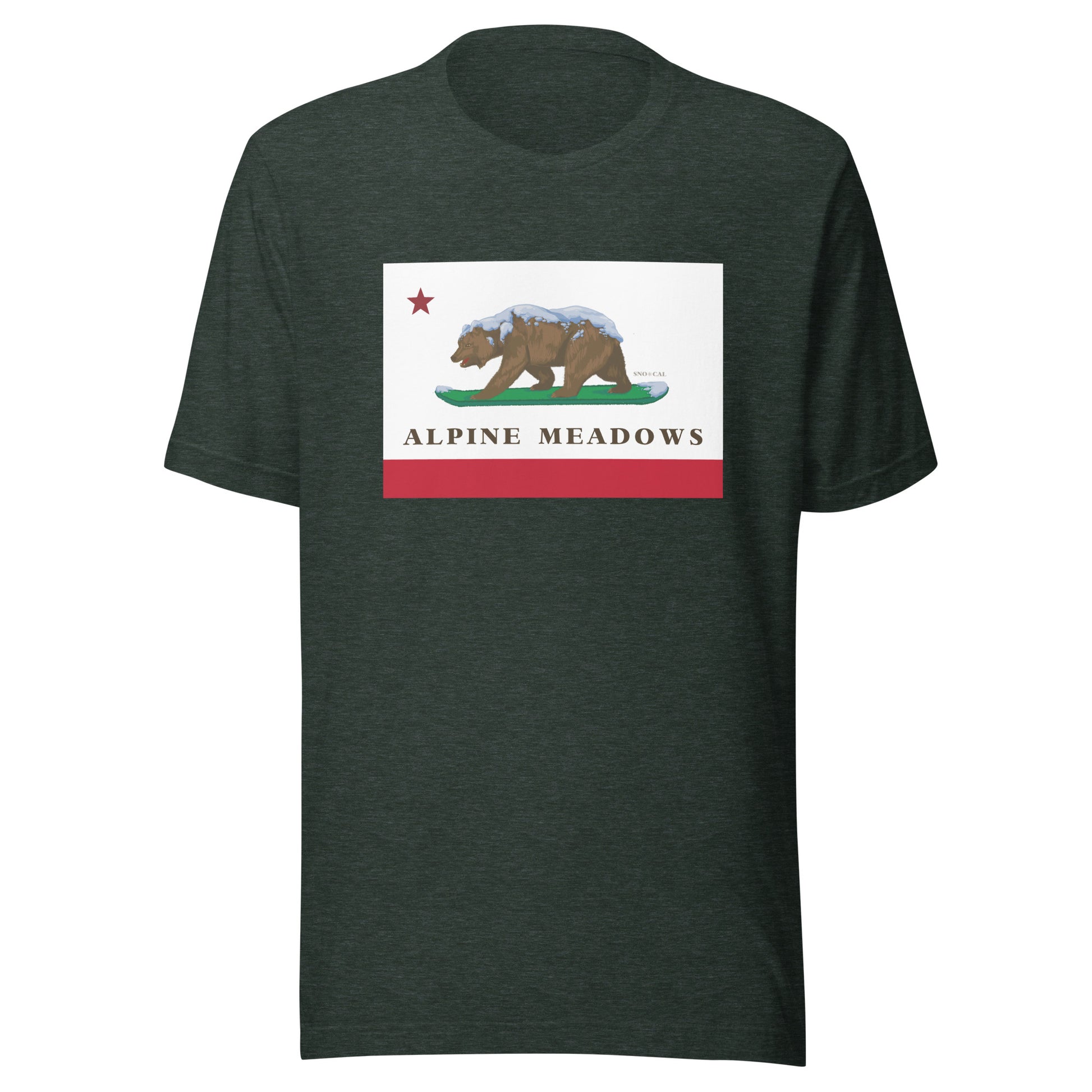 Forest Green Alpine Meadows Shirt 