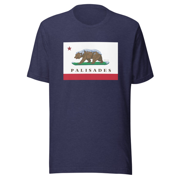Palisades CA flag shirt