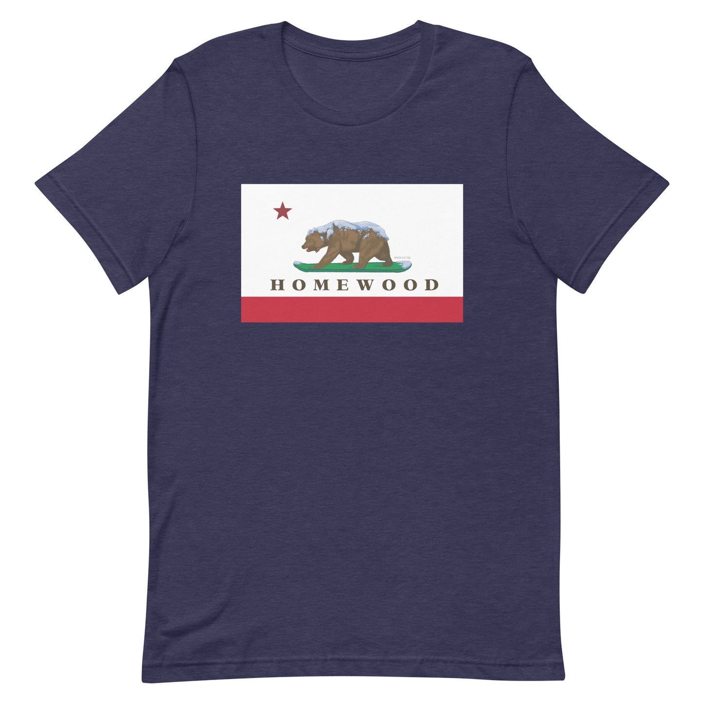 Homewood CA Flag t-shirt