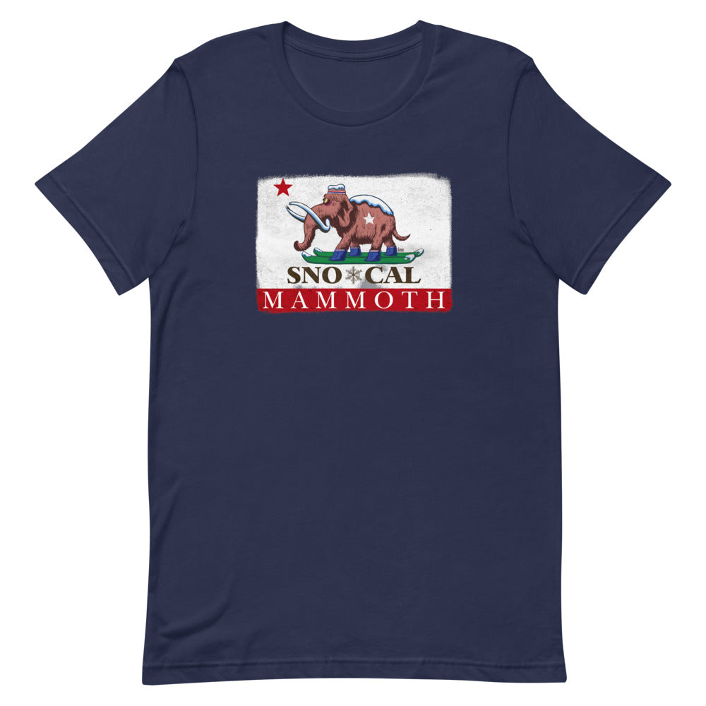 Wally Mammoth CA Flag Shirt - Sno Cal