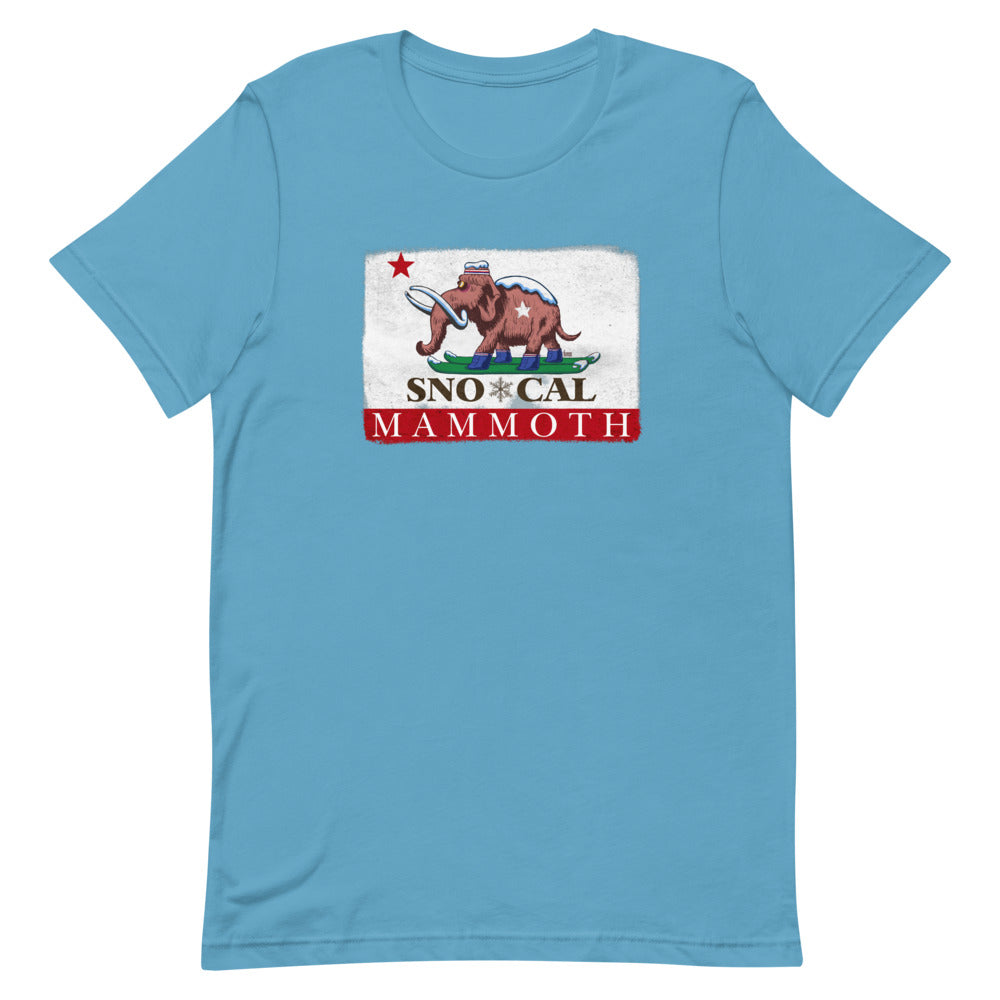 Wally Mammoth CA Flag Shirt - Sno Cal