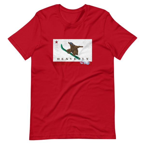 Heavenly CA Flag Grizzly Boarding Shirt - Sno Cal