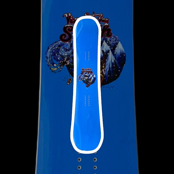 Vincent van Snogh blue top snowboard - Sno Cal