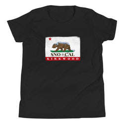 Kirkwood CA Flag Kids Shirt