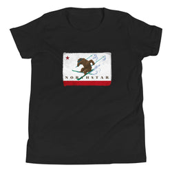 Kids CA Grizzly Skiing Shirt