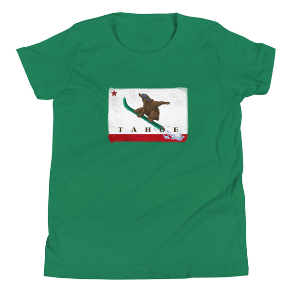 Snowboarding Grizzly Kids Size Shirt - Sno Cal