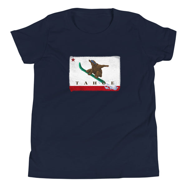 Snowboarding Grizzly Kids Size Shirt - Sno Cal
