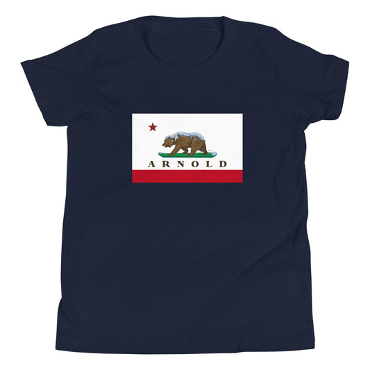 Kids Size CA Flag Arnold Shirt